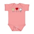 thumbnail image 1 of Inktastic Peace Love Westies Boys or Girls Baby Bodysuit, 1 of 5