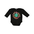 thumbnail image 1 of Inktastic Peace Through Unity Boys or Girls Long Sleeve Baby Bodysuit, 1 of 5