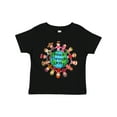 thumbnail image 1 of Inktastic Peace Through Unity Boys or Girls Toddler T-Shirt, 1 of 5