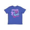 thumbnail image 1 of Inktastic Peace out 3rd Grade with Hearts Arrow and Dots Youth T-Shirt, 1 of 5