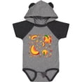 thumbnail image 1 of Inktastic Peach Fruit Party Boys or Girls Baby Bodysuit, 1 of 5