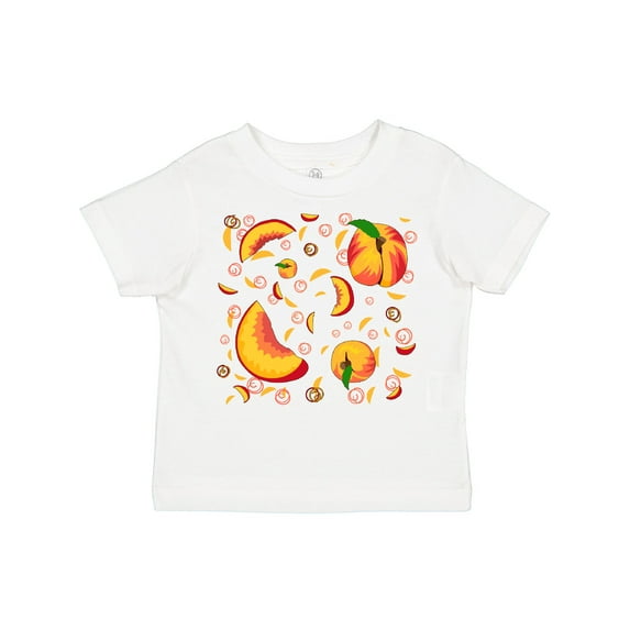 Inktastic Peach Fruit Party Boys or Girls Toddler T-Shirt