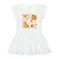 thumbnail image 1 of Inktastic Peach Fruit Party Girls Toddler Dress, 1 of 5