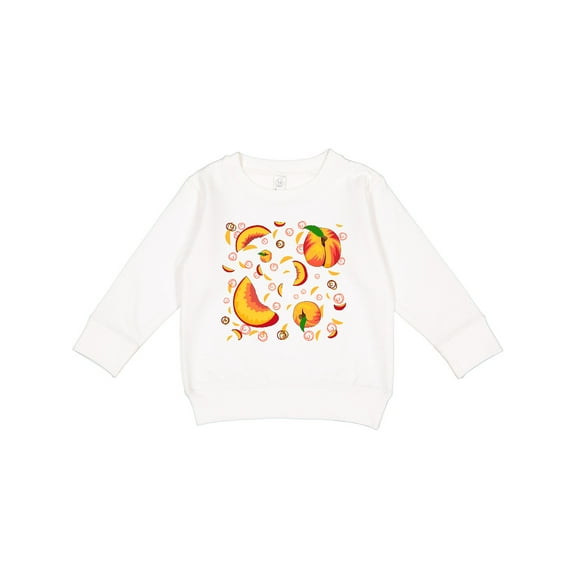 Inktastic Peach Fruit Party Toddler Sweatshirt