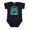 thumbnail image 1 of Inktastic Peacock Girls Baby Bodysuit, 1 of 5