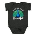 thumbnail image 1 of Inktastic Peacock Girls Baby Bodysuit, 1 of 5
