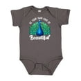 thumbnail image 1 of Inktastic Peacock Girls Baby Bodysuit, 1 of 5