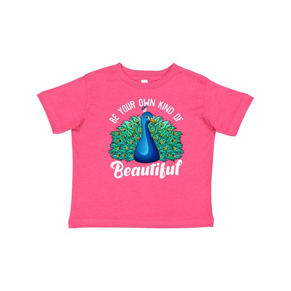 Inktastic Peacock Girls Toddler T-Shirt