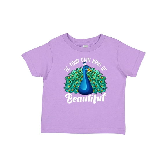 Inktastic Peacock Girls Toddler T-Shirt