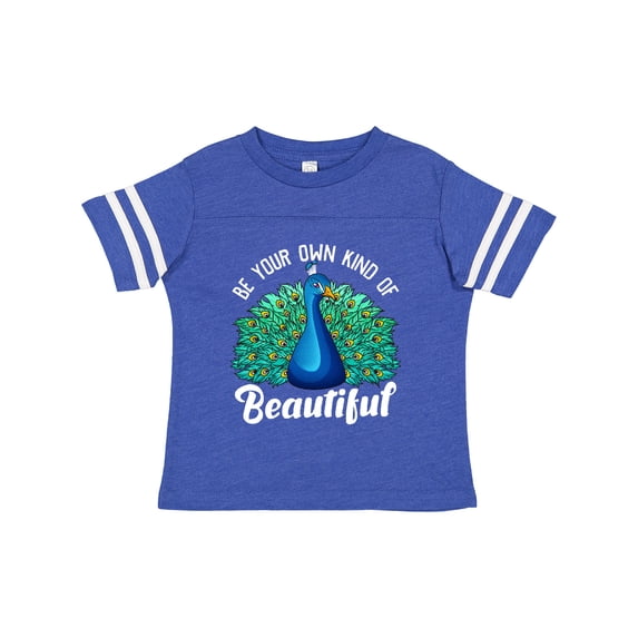 Inktastic Peacock Girls Toddler T-Shirt