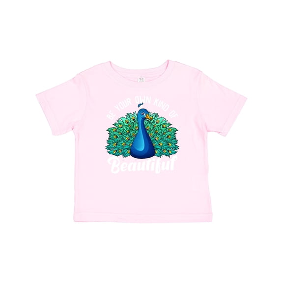 Inktastic Peacock Girls Toddler T-Shirt