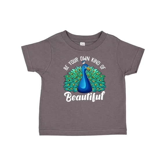 Inktastic Peacock Girls Toddler T-Shirt