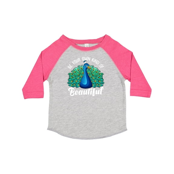 Inktastic Peacock Girls Toddler T-Shirt