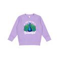 thumbnail image 1 of Inktastic Peacock Toddler Sweatshirt, 1 of 4