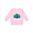thumbnail image 1 of Inktastic Peacock Toddler Sweatshirt, 1 of 4