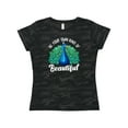 thumbnail image 1 of Inktastic Peacock Women's T-Shirt, 1 of 5