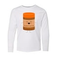 thumbnail image 1 of Inktastic Peanut Butter Costume Long Sleeve Youth T-Shirt, 1 of 5
