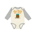 thumbnail image 1 of Inktastic Peanut Butter Spoon Boys or Girls Long Sleeve Baby Bodysuit, 1 of 5