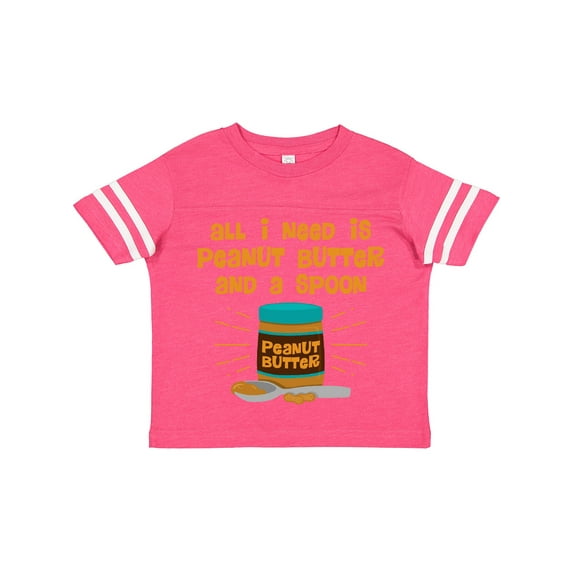 Inktastic Peanut Butter Spoon Boys or Girls Toddler T-Shirt
