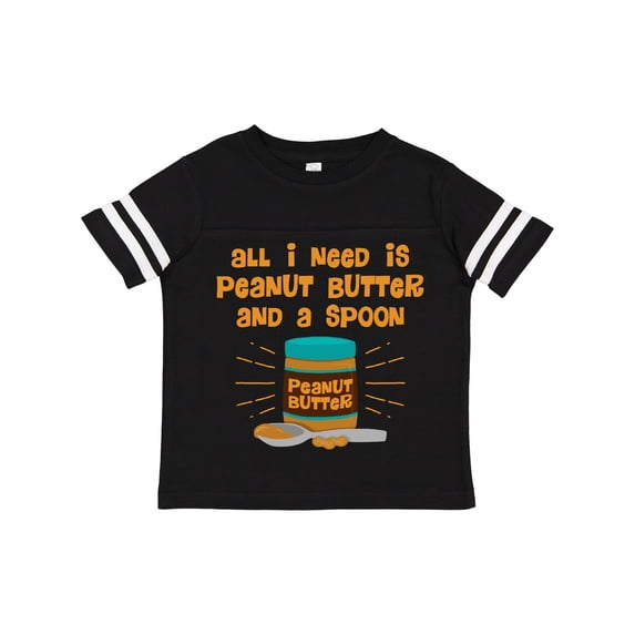 Inktastic Peanut Butter Spoon Boys or Girls Toddler T-Shirt