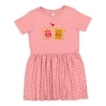 thumbnail image 1 of Inktastic Peanut Butter and Jelly Girls Toddler Dress, 1 of 5