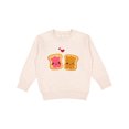 thumbnail image 1 of Inktastic Peanut Butter and Jelly Toddler Sweatshirt, 1 of 4