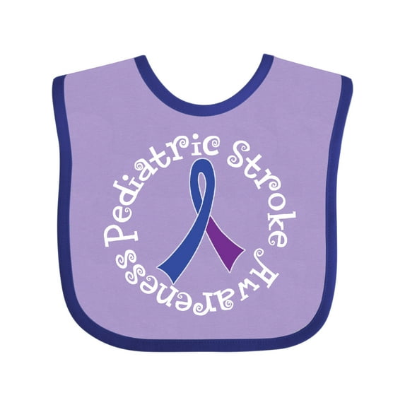 Inktastic Pediatric Stroke Support Boys or Girls Baby Bib