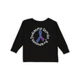 thumbnail image 1 of Inktastic Pediatric Stroke Support Boys or Girls Long Sleeve Toddler T-Shirt, 1 of 5