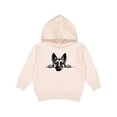 thumbnail image 1 of Inktastic Peeking German Shepherd Toddler Hoodie, 1 of 4