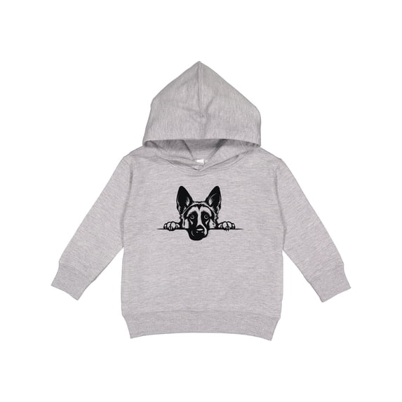 Inktastic Peeking German Shepherd Toddler Hoodie