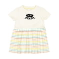 thumbnail image 1 of Inktastic Peeking Miniature Schnauzer Girls Baby Dress, 1 of 5