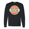 thumbnail image 1 of Inktastic Peepaw Funny Idea Long Sleeve T-Shirt, 1 of 5