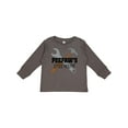 thumbnail image 1 of Inktastic Peepaw Grandpa's Little Helper Boys Long Sleeve Toddler T-Shirt, 1 of 5