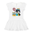 thumbnail image 1 of Inktastic Penguin 1st Birthday Girls Baby Dress, 1 of 5