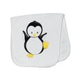 thumbnail image 1 of Inktastic Penguin Baby Burp Cloth, 1 of 3