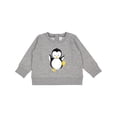 thumbnail image 1 of Inktastic Penguin Baby Sweatshirt, 1 of 4