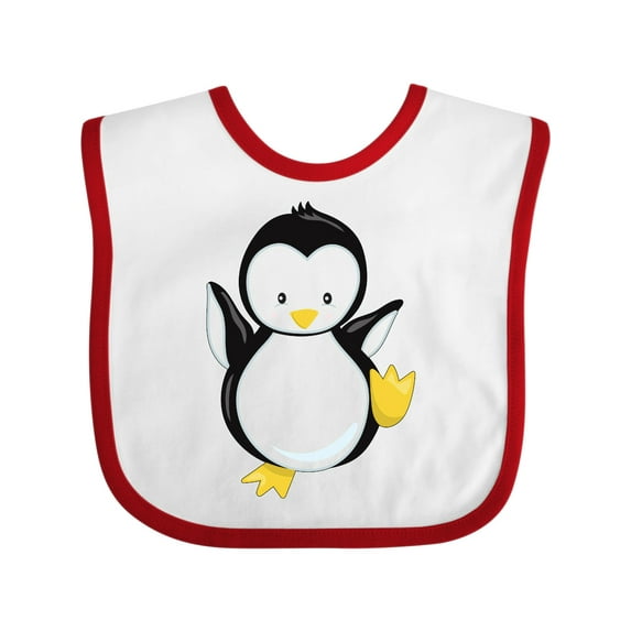 Inktastic Penguin Boys or Girls Baby Bib