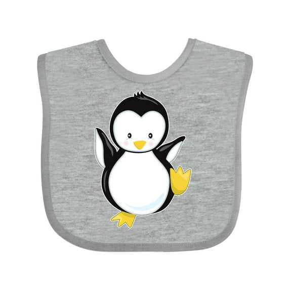 Inktastic Penguin Boys or Girls Baby Bib