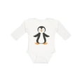 thumbnail image 1 of Inktastic Penguin Boys or Girls Long Sleeve Baby Bodysuit, 1 of 5