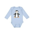 thumbnail image 1 of Inktastic Penguin Boys or Girls Long Sleeve Baby Bodysuit, 1 of 5