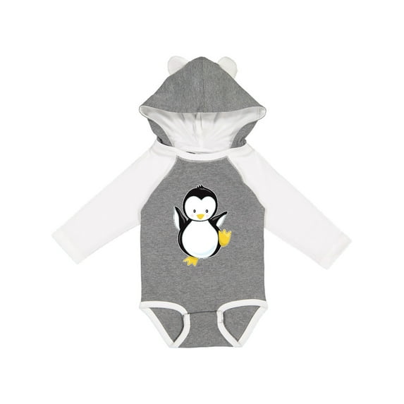 Inktastic Penguin Boys or Girls Long Sleeve Baby Bodysuit
