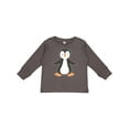 thumbnail image 1 of Inktastic Penguin Boys or Girls Long Sleeve Toddler T-Shirt, 1 of 5