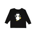 thumbnail image 1 of Inktastic Penguin Boys or Girls Long Sleeve Toddler T-Shirt, 1 of 5