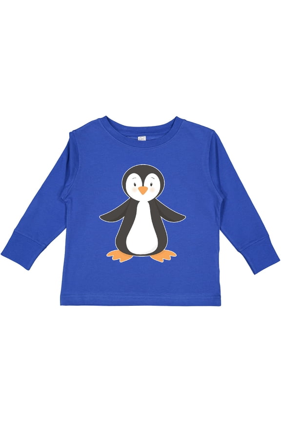 Penguin Boys or Girls Long Sleeve Toddler T-Shirt