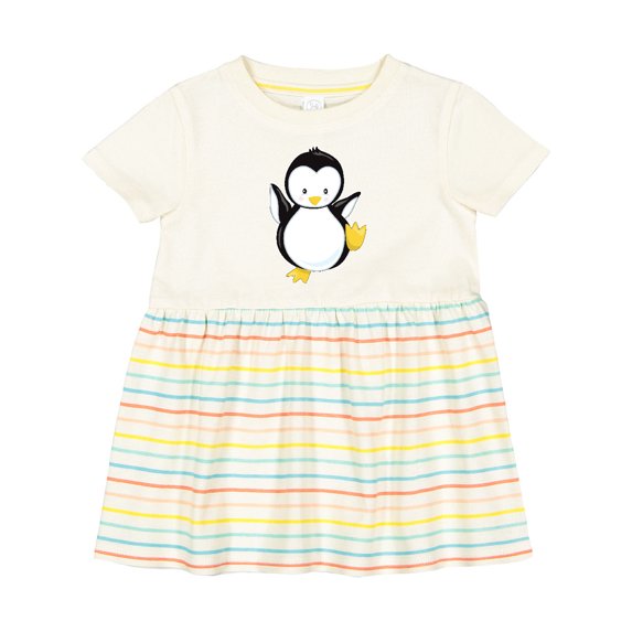 Inktastic Penguin Girls Baby Dress