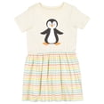 thumbnail image 1 of Inktastic Penguin Girls Toddler Dress, 1 of 5