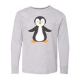 thumbnail image 1 of Inktastic Penguin Long Sleeve Youth T-Shirt, 1 of 5