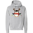 thumbnail image 1 of Inktastic Penguin Xmas Adult Hoodie Sweatshirt, 1 of 4