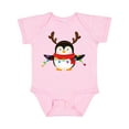 thumbnail image 1 of Inktastic Penguin Xmas Boys or Girls Baby Bodysuit, 1 of 5
