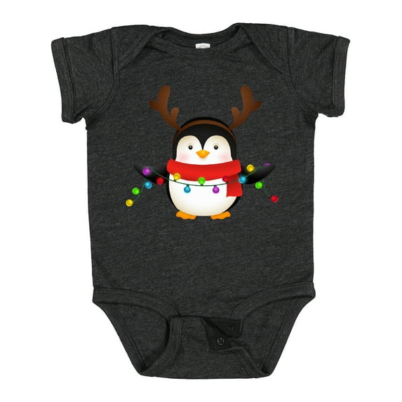 Inktastic Penguin Xmas Boys or Girls Baby Bodysuit